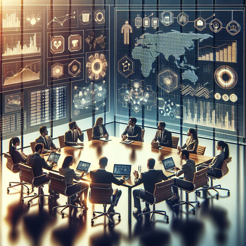 Ilustração de conformidade em soluções de MDM com dispositivos móveis e documentos.