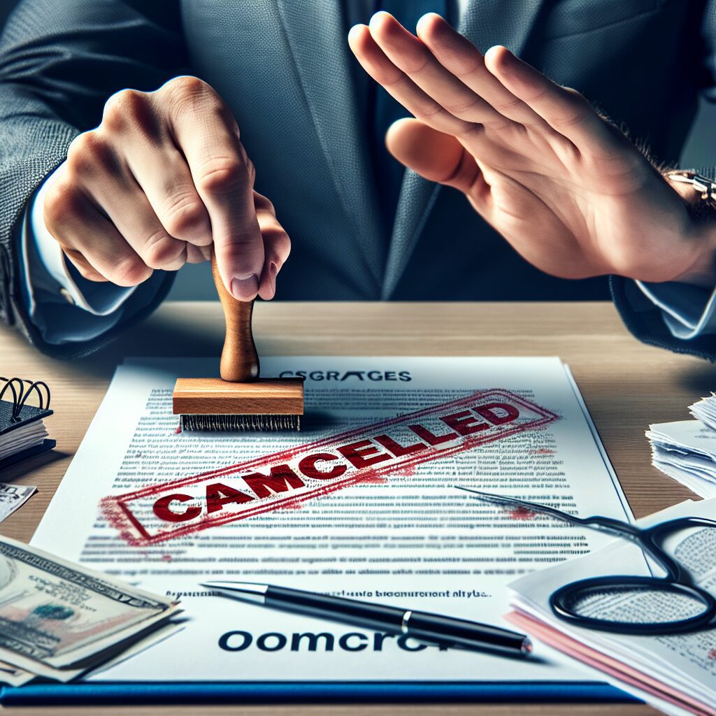 Gráfico ilustrando a desmobilização de contratos ineficientes em uma empresa.